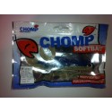 CHOMP LARGE SERIES SOFTBAIT, BLUE/WHITE, 10" (250mm), 100 GRAMS, 1P/BAG