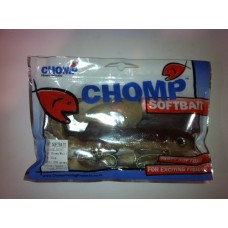 CHOMP EXTRA LARGE SERIES SOFTBAIT, BROWN/WHITE, 14" (350MM), 200 GRAMS, 1P/BAG